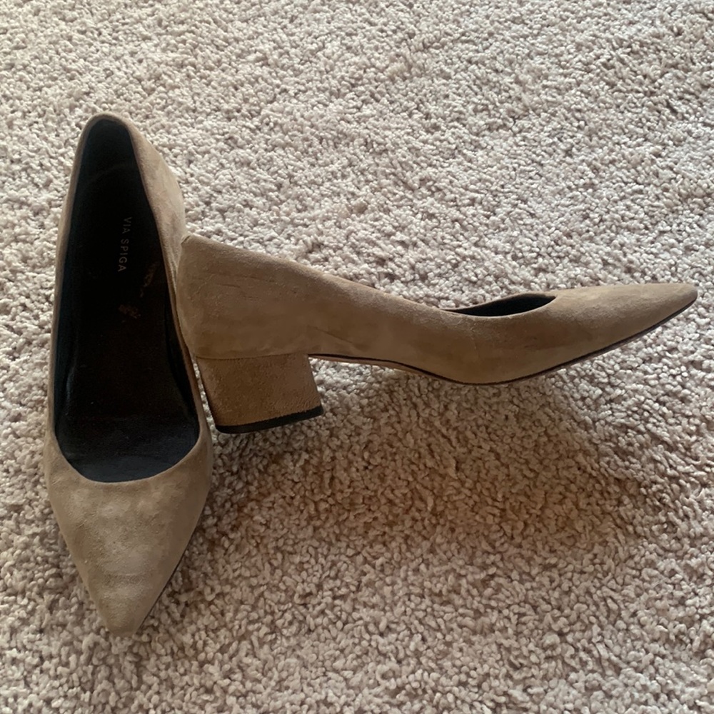 Via Spiga block heel